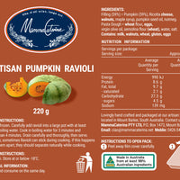 Pumpkin Ravioli (220g)